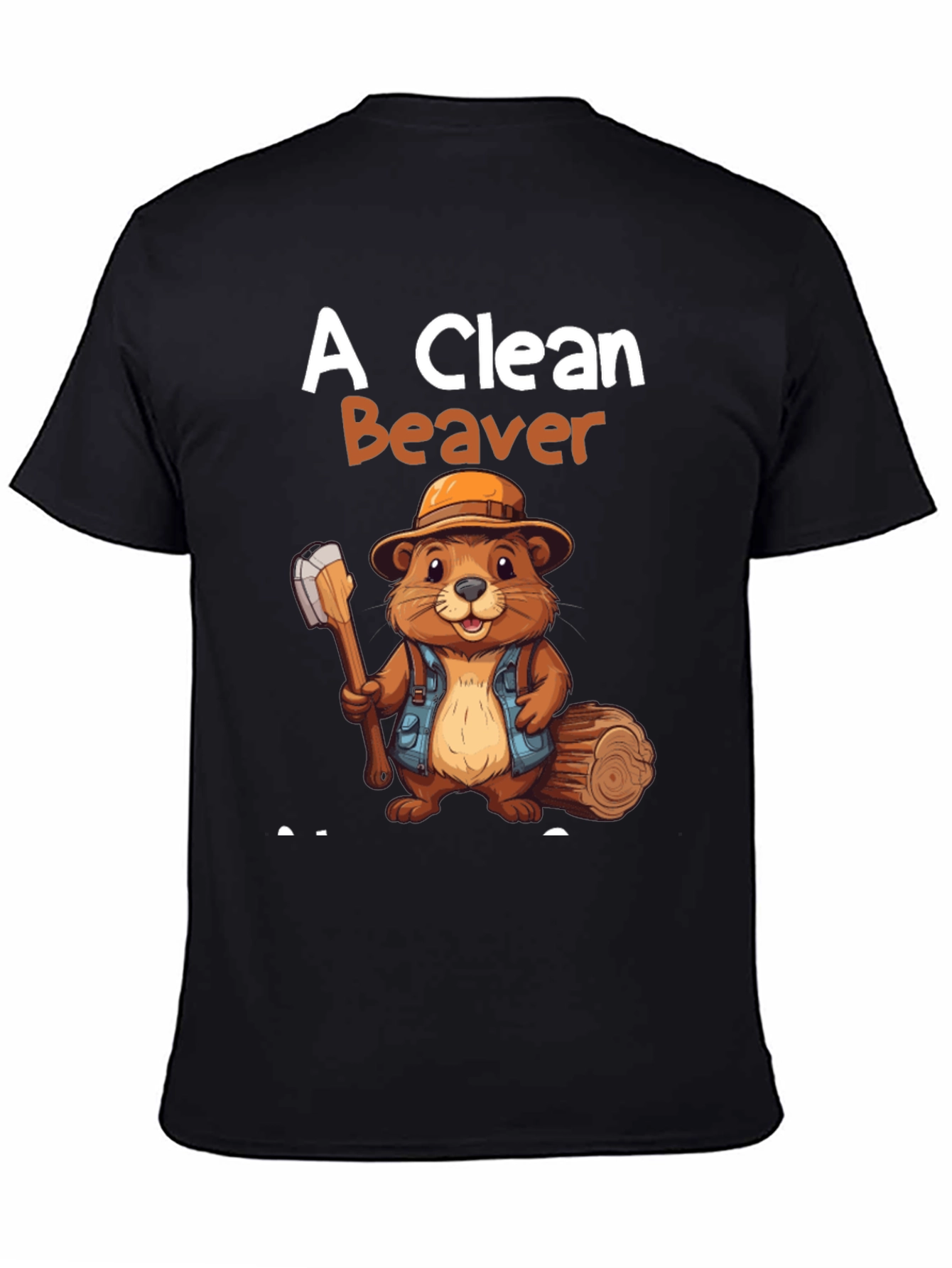 A Clean Beaver Graphic Tee