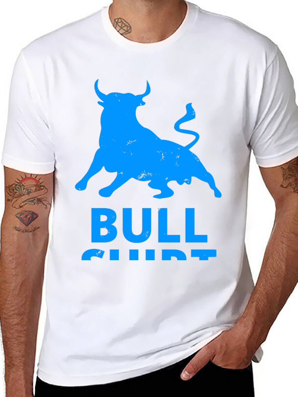 Bull T-Shirt - Bold Graphic Tee