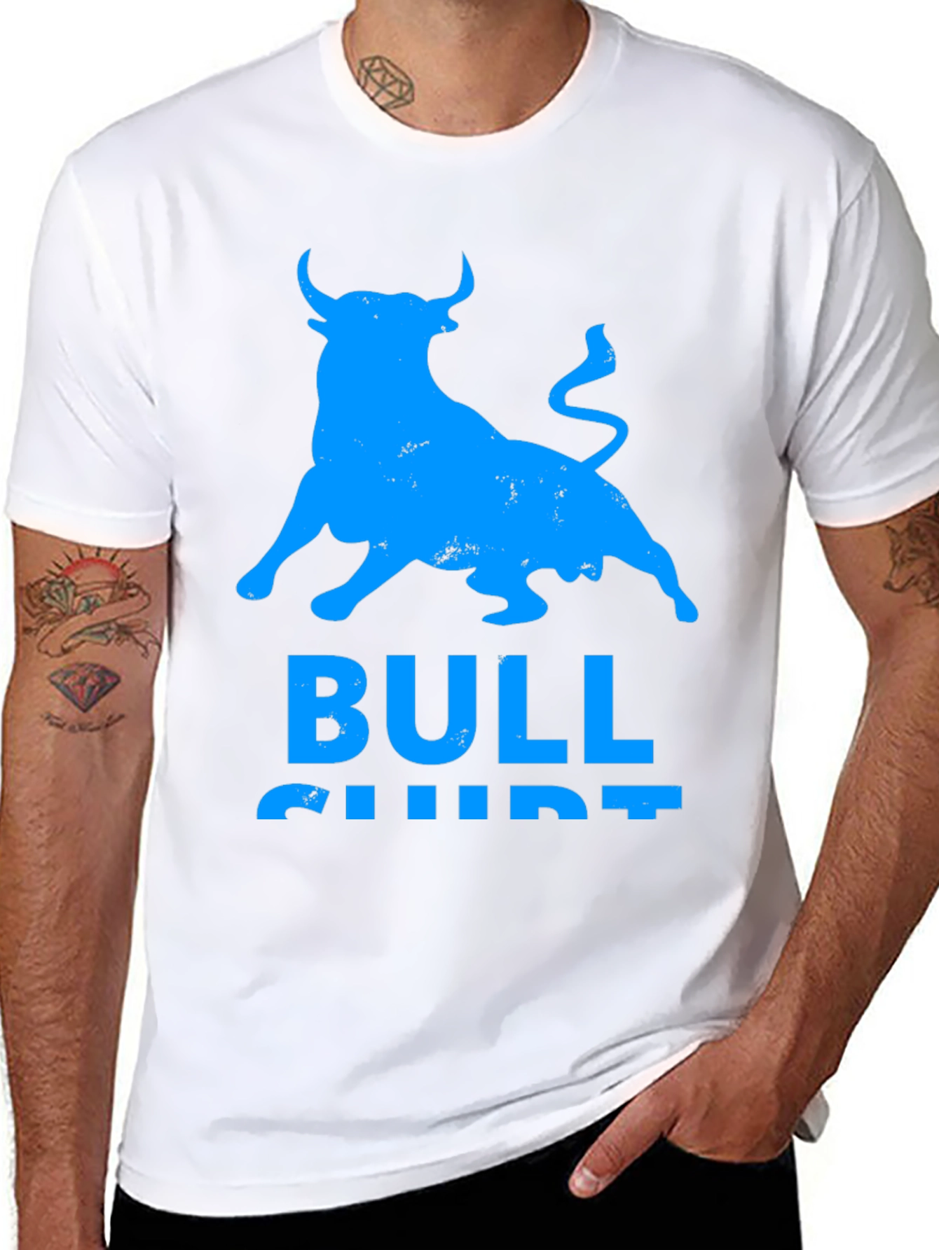 Bull T-Shirt - Bold Graphic Tee