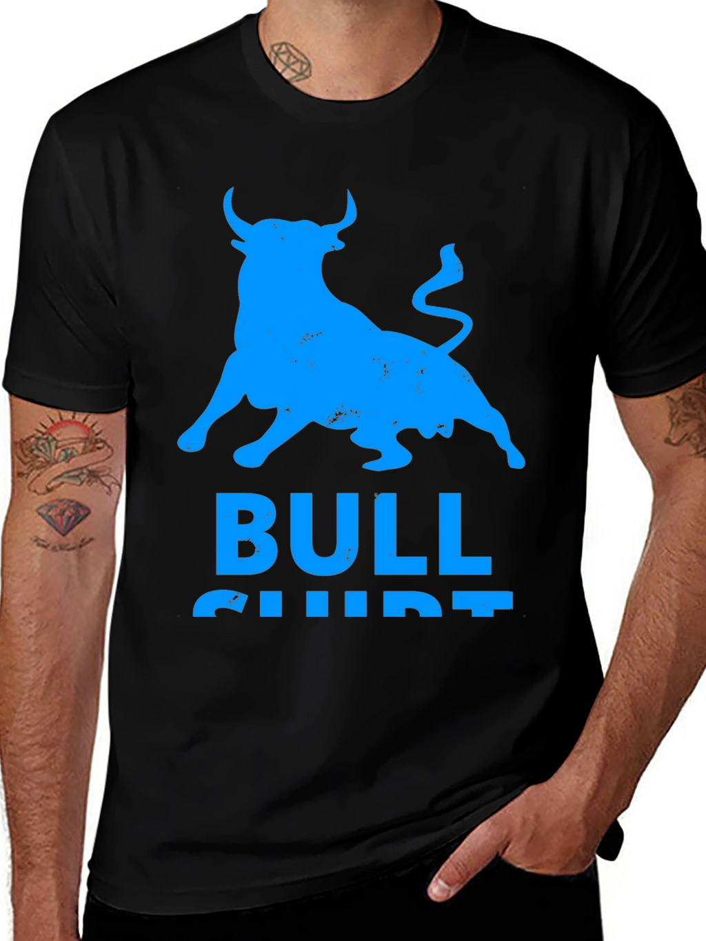 Bull T-Shirt - Bold Graphic Tee