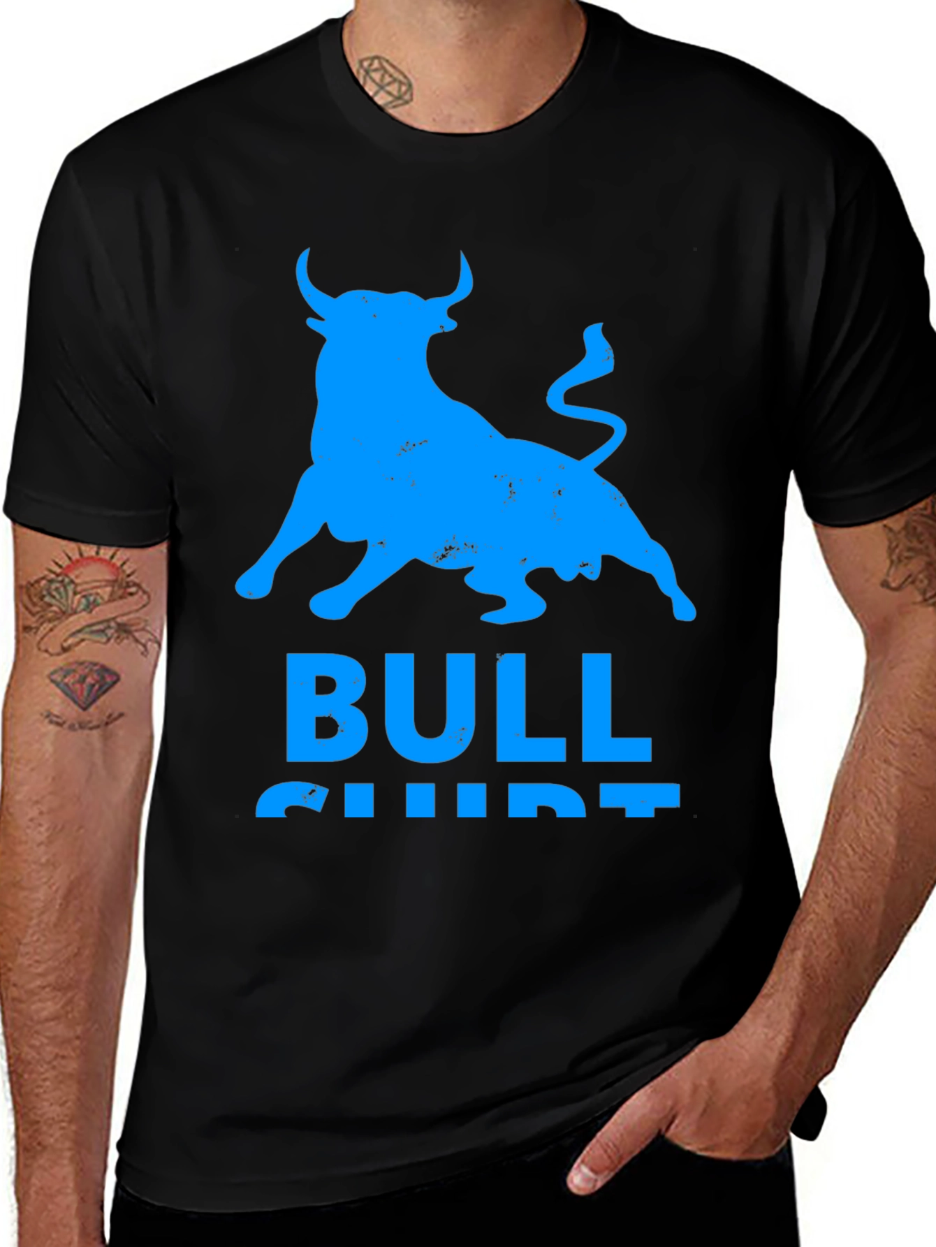 Bull T-Shirt - Bold Graphic Tee