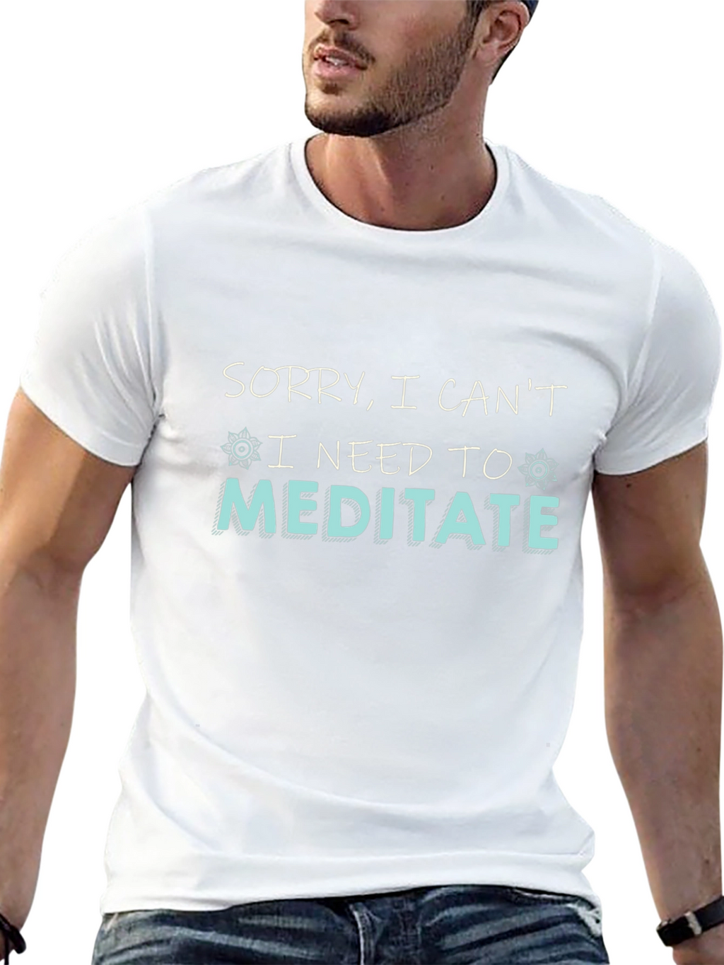 Sorry I Cant I Need To Meditate T-Shirt