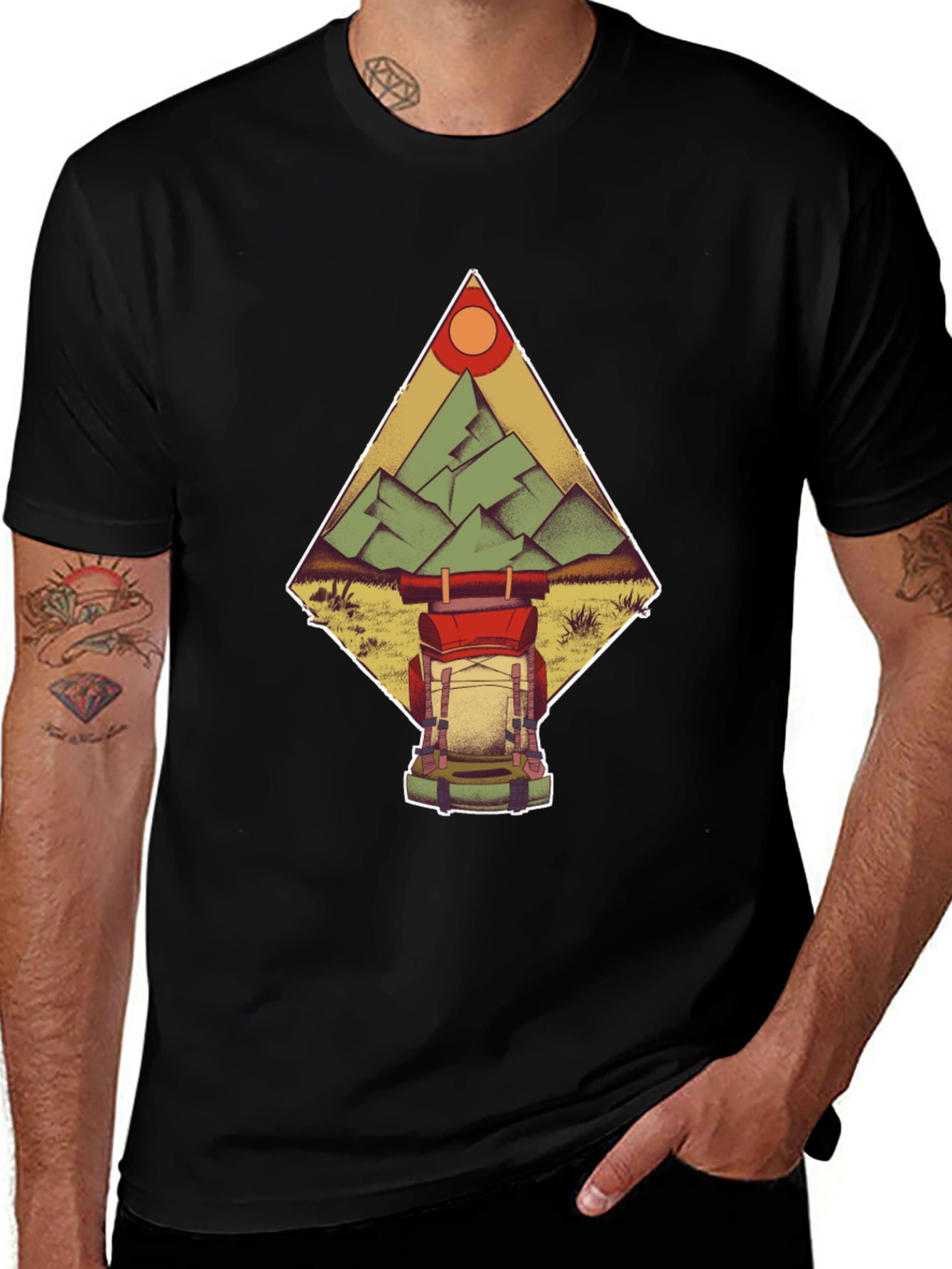 Mountain Backpack T-Shirt