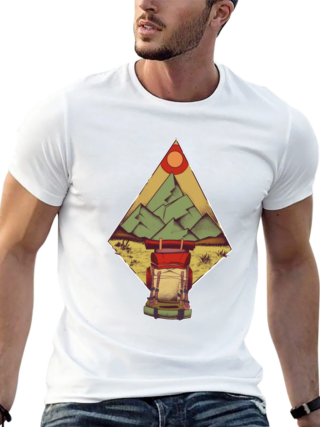 Mountain Backpack T-Shirt