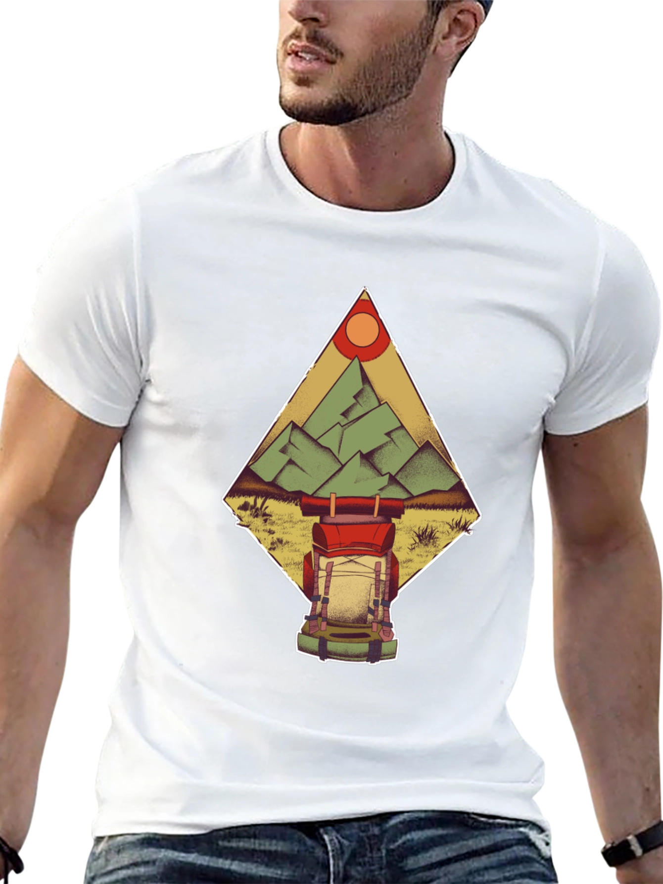 Mountain Backpack T-Shirt
