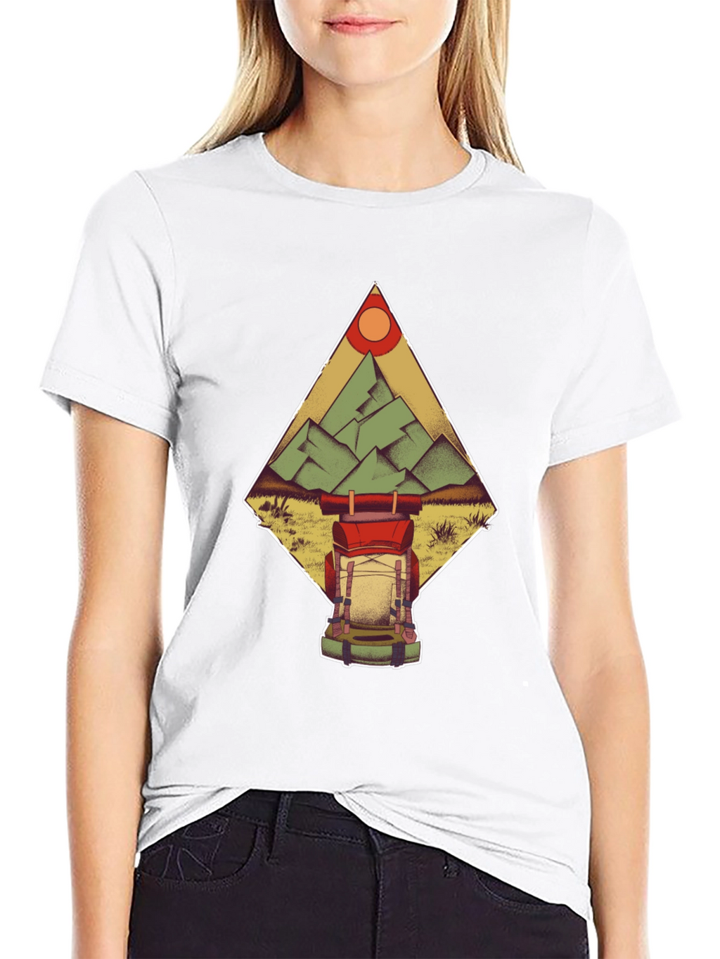 Mountain Backpack T-Shirt