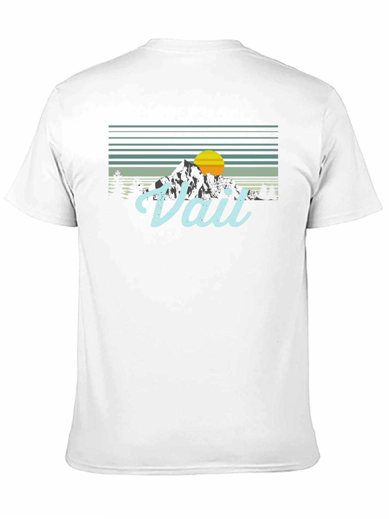 Vail Mountain Sunset Graphic Tee