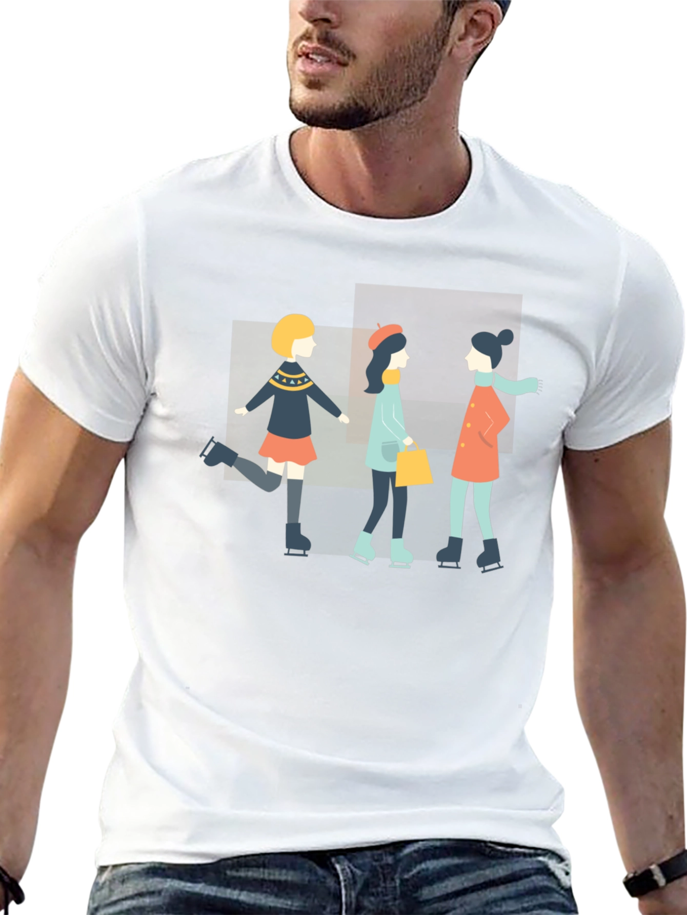 Winter Skate Graphic Tee - Fun and Stylish!