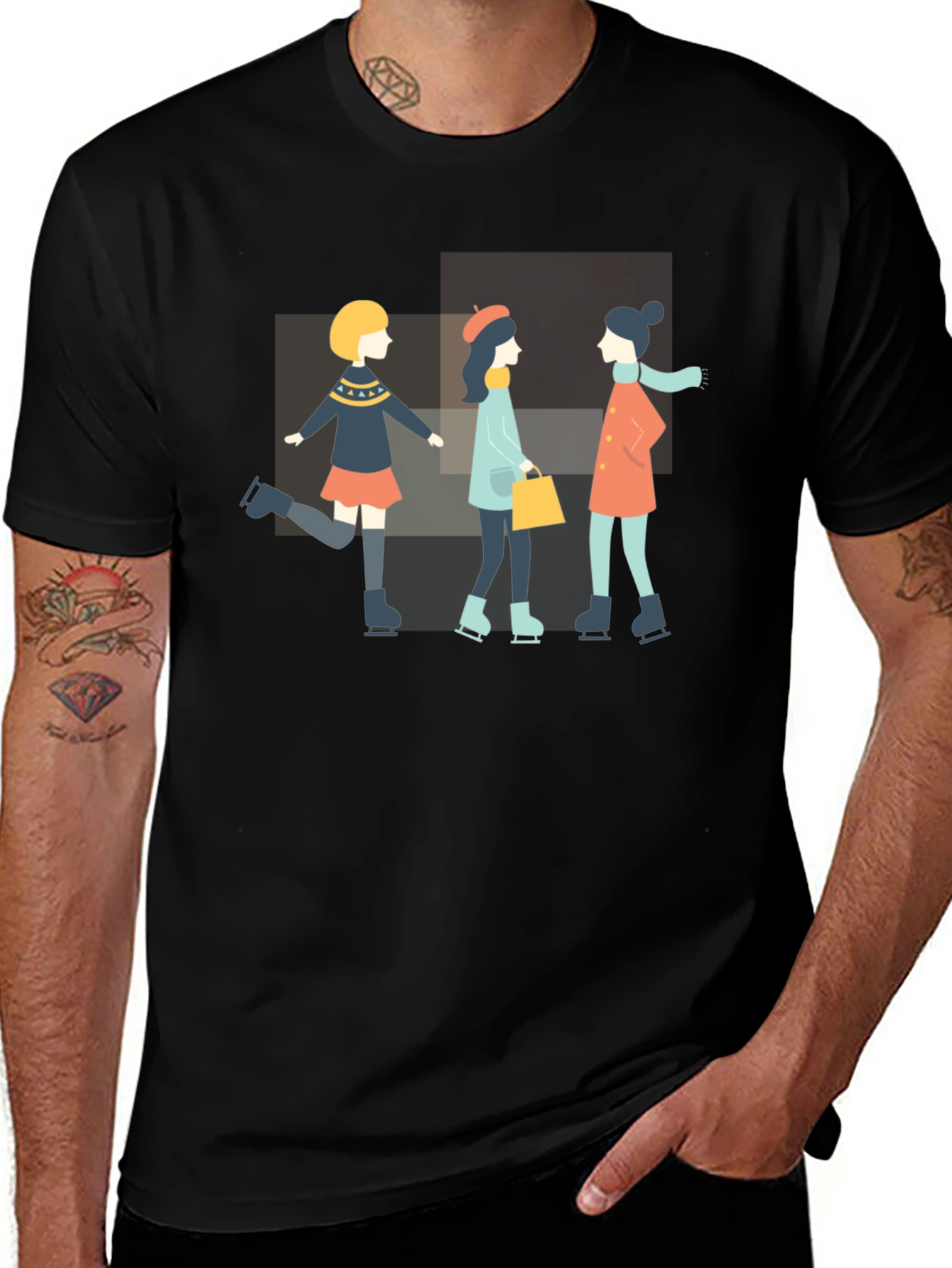 Winter Skate Graphic Tee - Fun and Stylish!