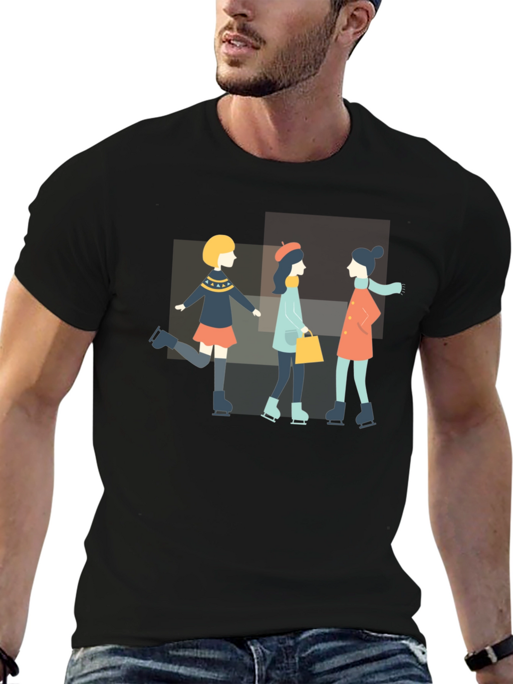 Winter Skate Graphic Tee - Fun and Stylish!