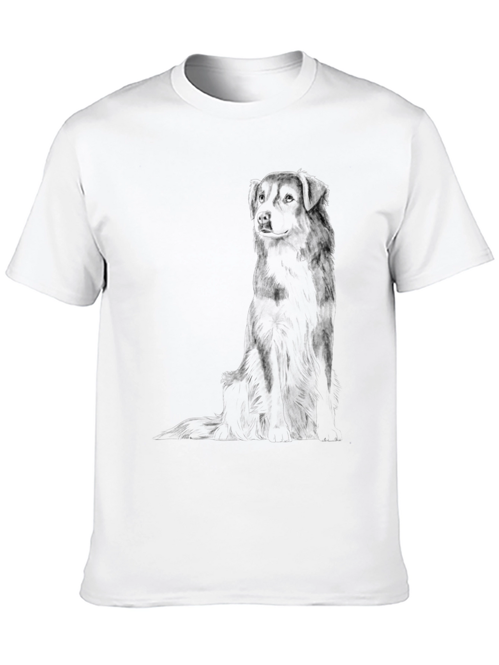 Dog Graphic Black T-Shirt | Unique Casual Wear