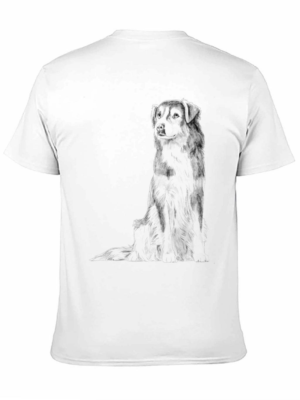 Dog Graphic Black T-Shirt | Unique Casual Wear