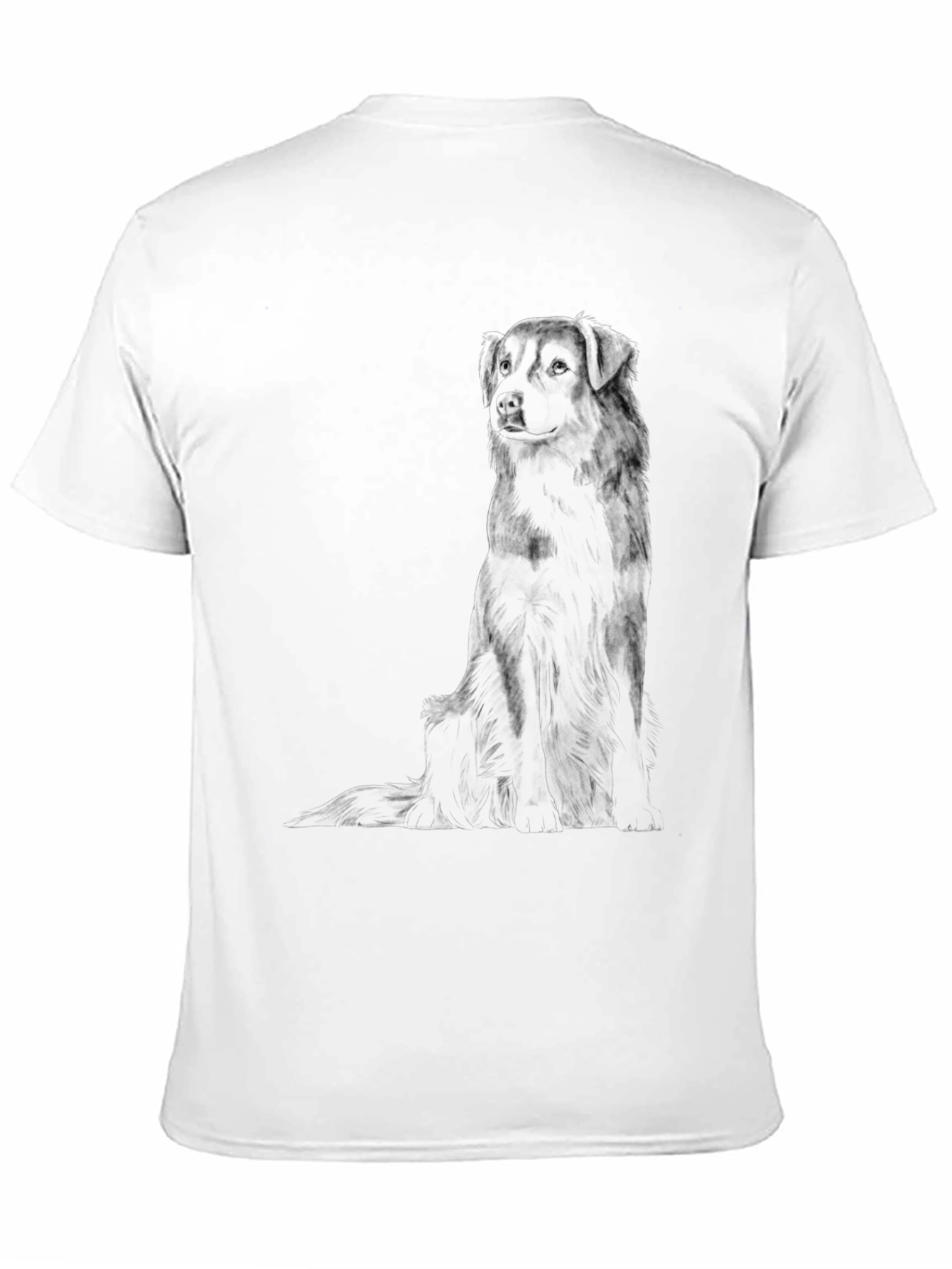Dog Graphic Black T-Shirt | Unique Casual Wear