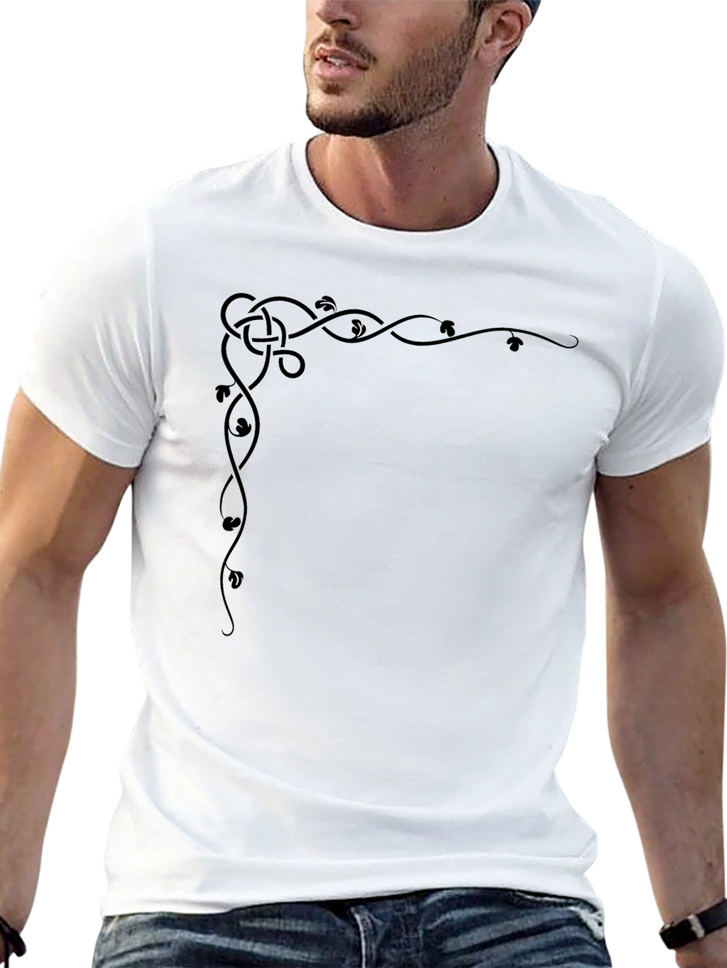 Black Celtic Knot T-Shirt
