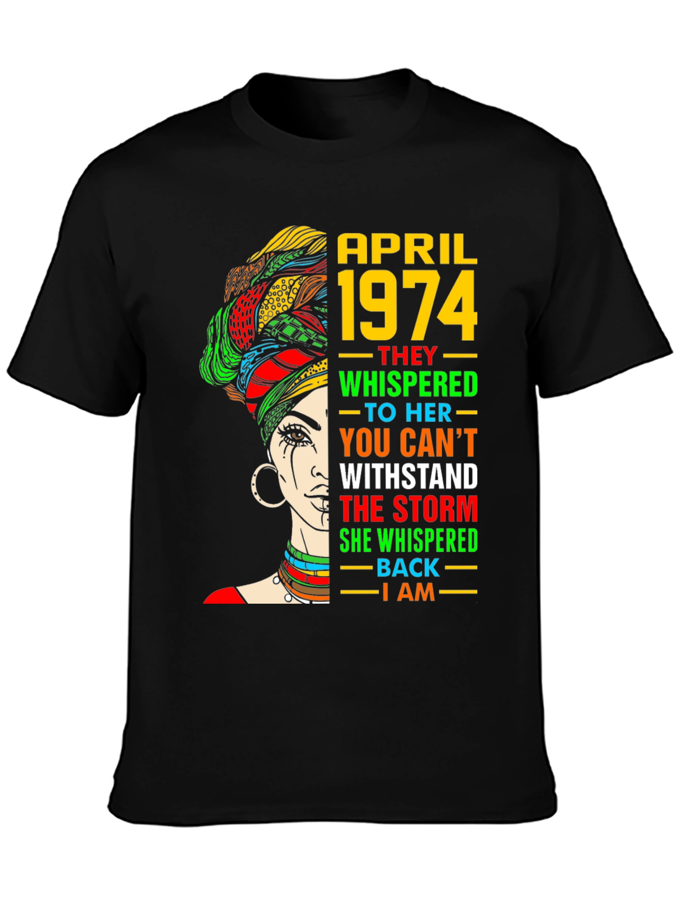 April 1974 Woman Empowerment T-Shirt