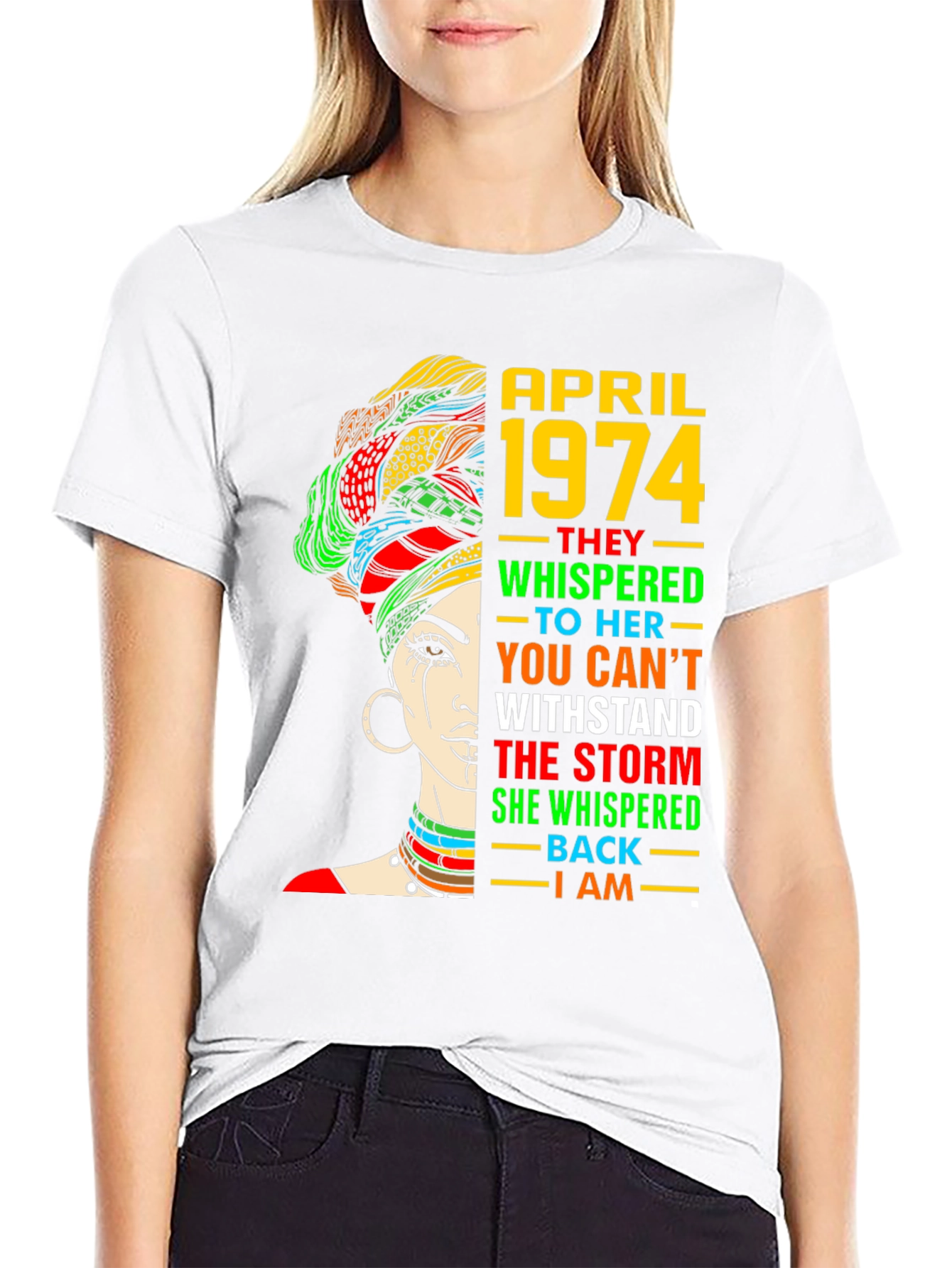 April 1974 Woman Empowerment T-Shirt