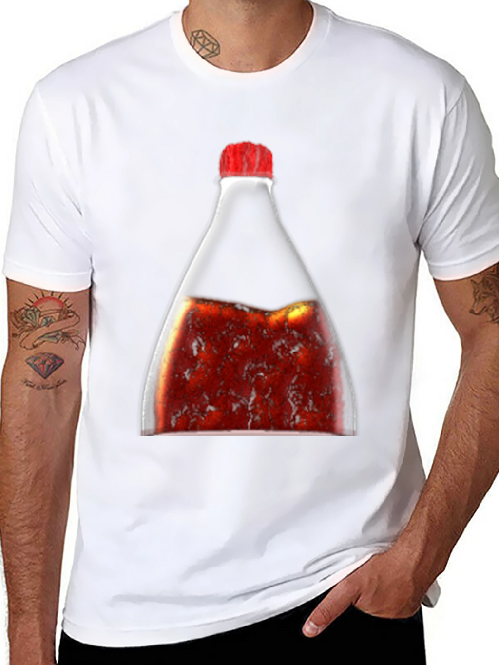 Cola Bottle T-Shirt - Refreshing Graphic Tee
