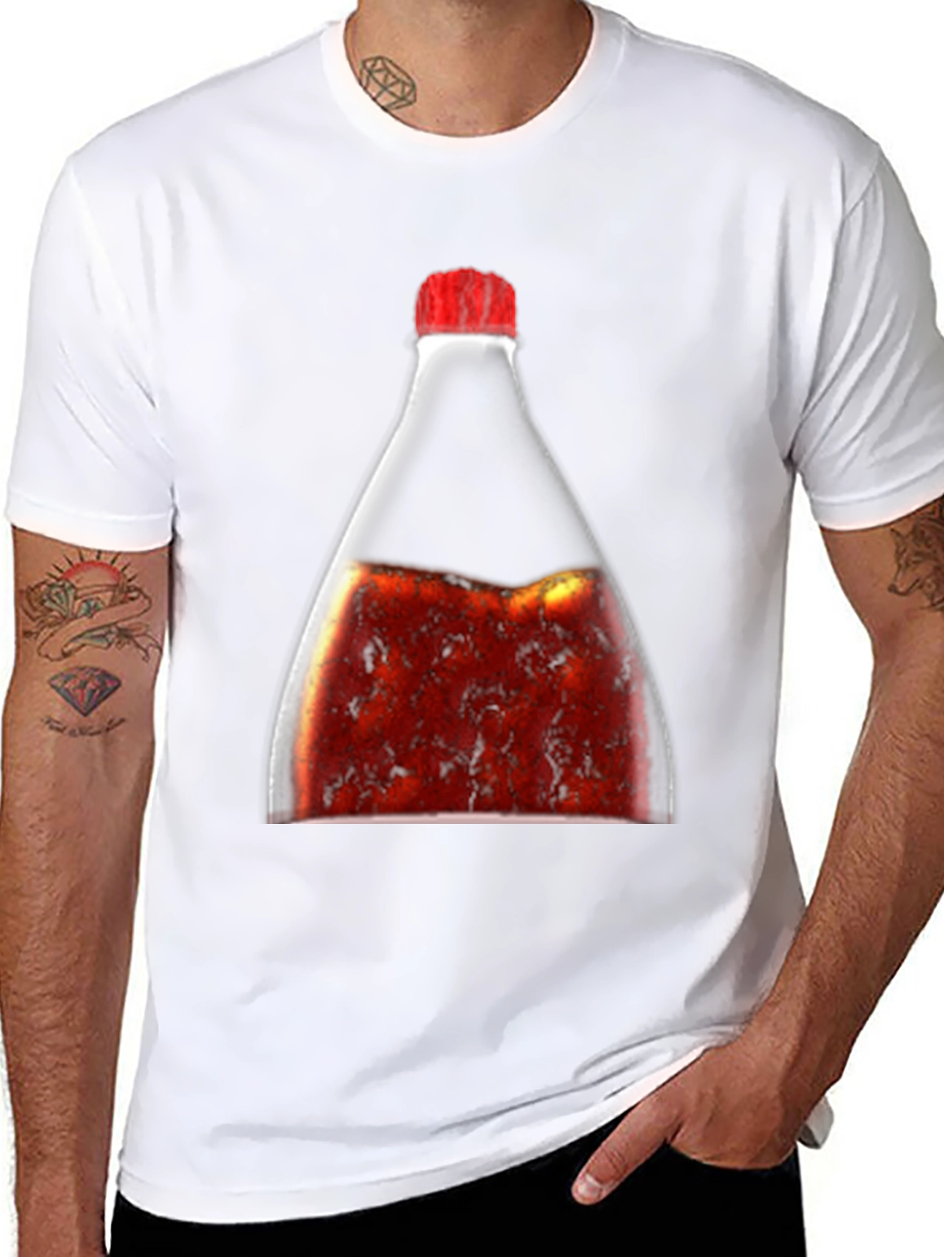 Cola Bottle T-Shirt - Refreshing Graphic Tee