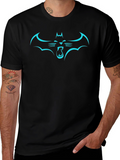 Batman Cat T-Shirt - Graphic Tee - Black
