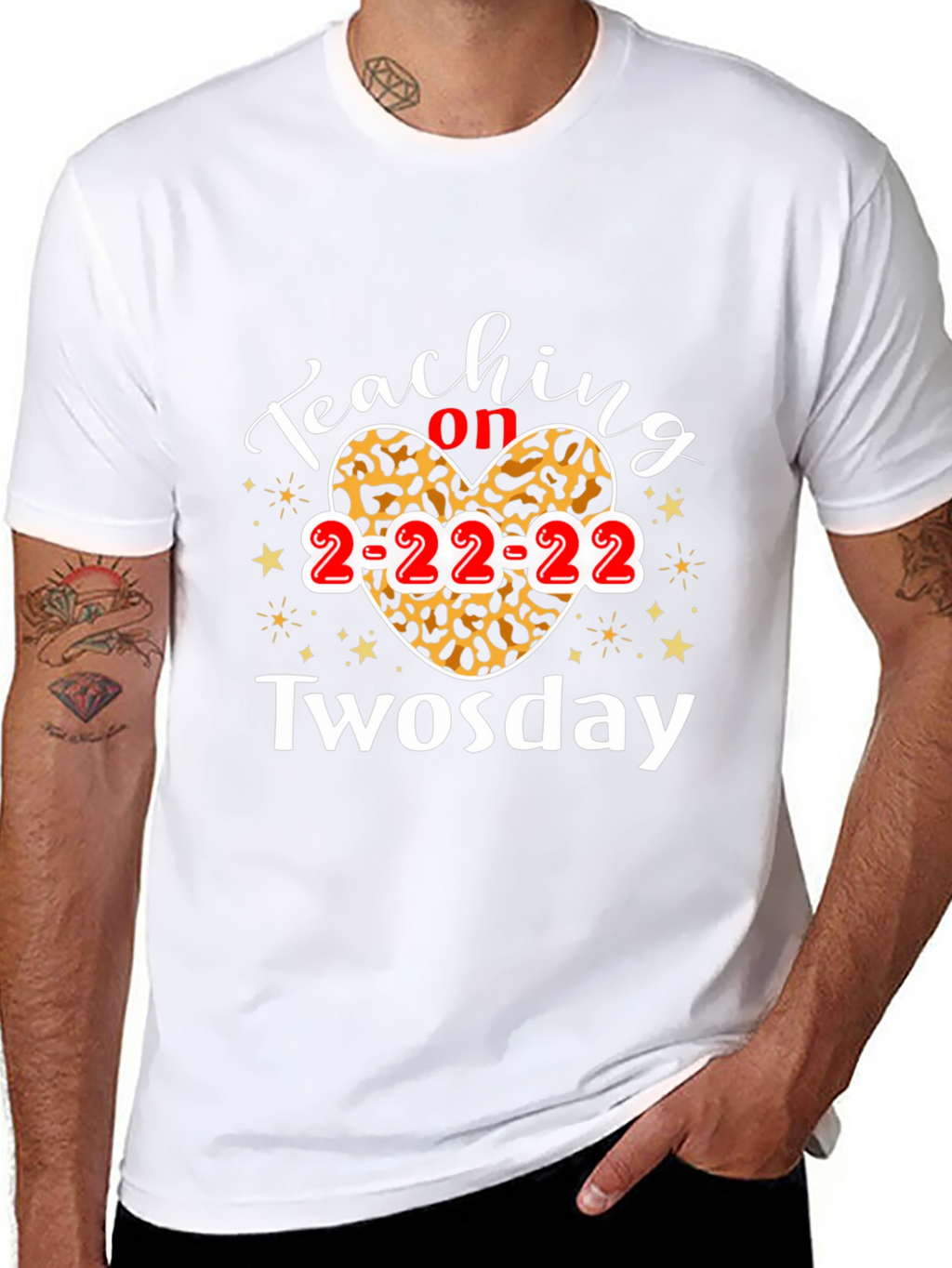 Teaching on Twosday T-Shirt 2-22-22