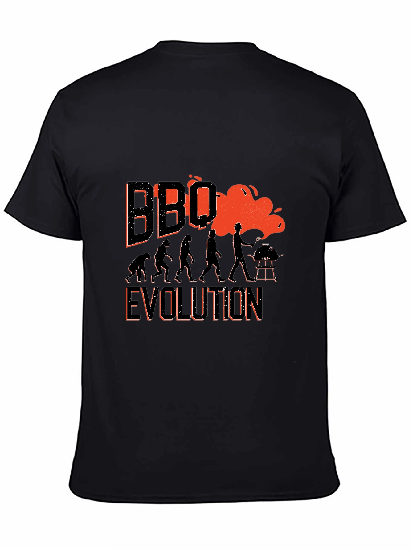 BBQ Evolution Graphic Tee - Funny Grilling T-Shirt
