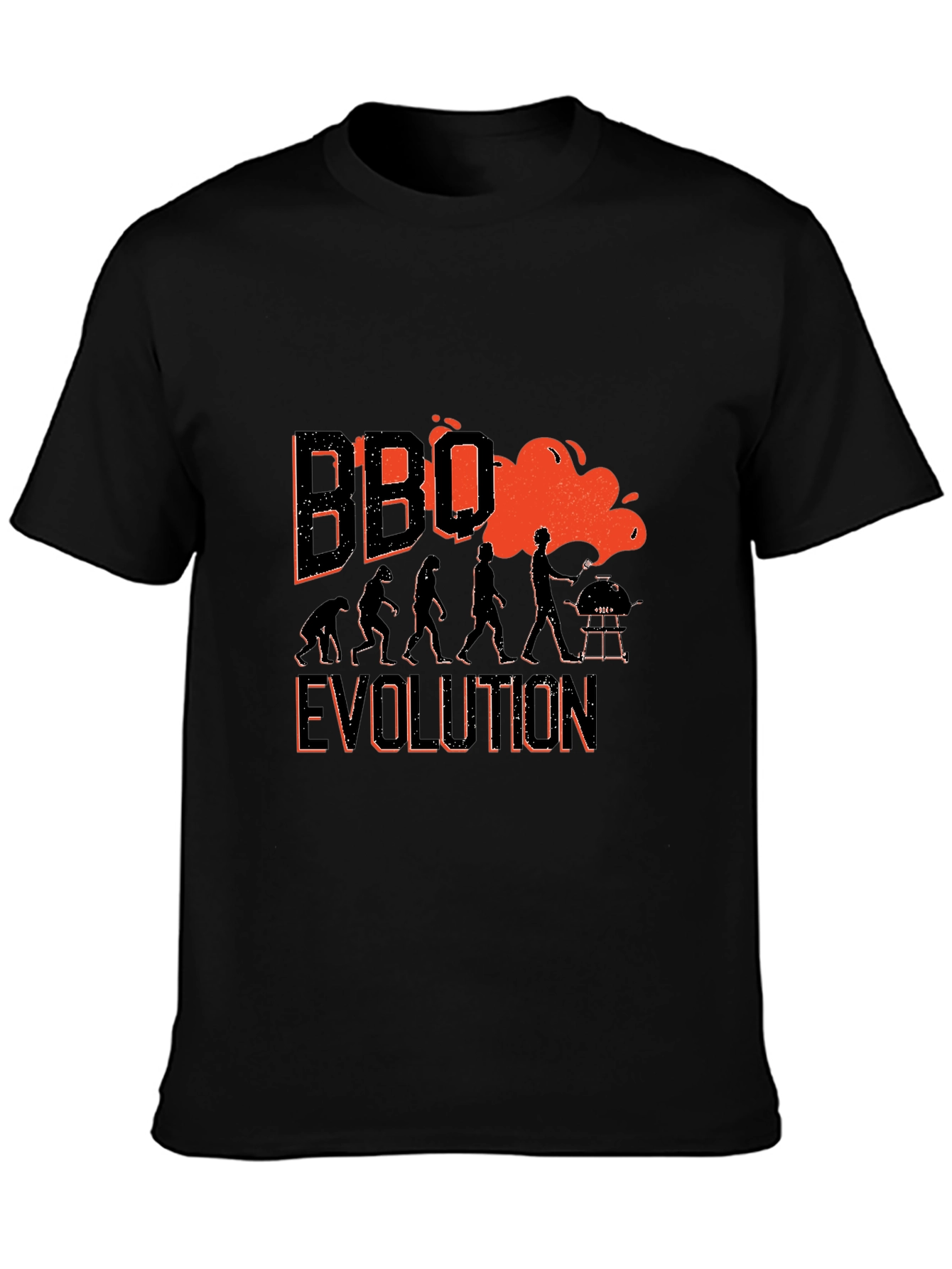 BBQ Evolution Graphic Tee - Funny Grilling T-Shirt