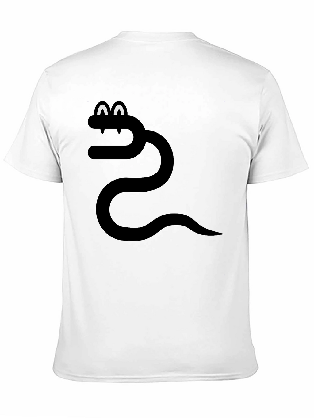 Funny Snake Graphic Tee - Black T-Shirt