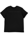 Black T-Shirt - Remain Present