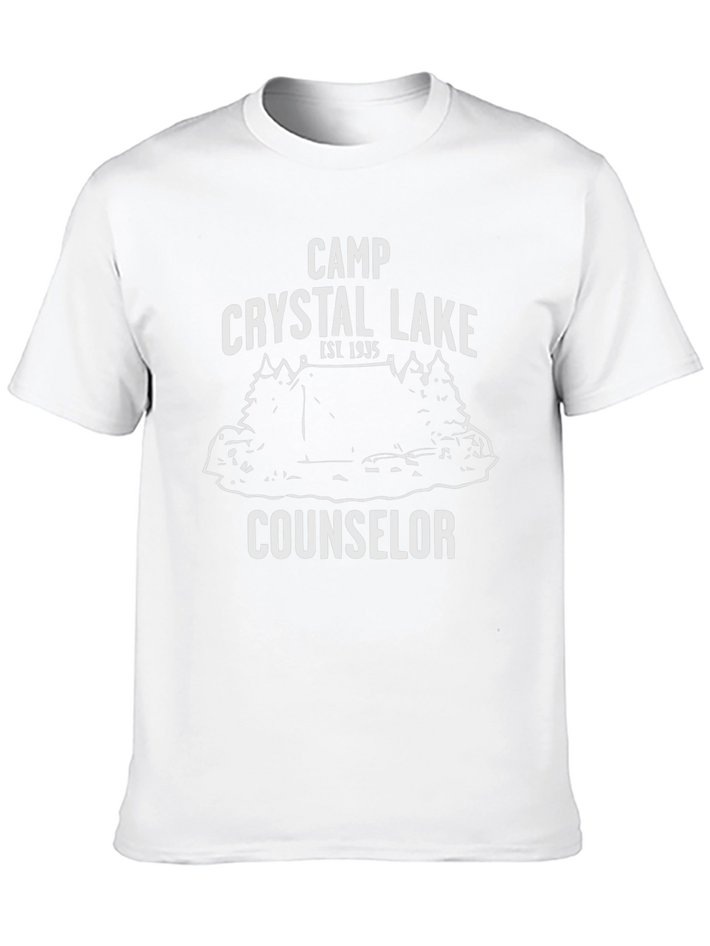 Camp Crystal Lake Counselor Black T-Shirt