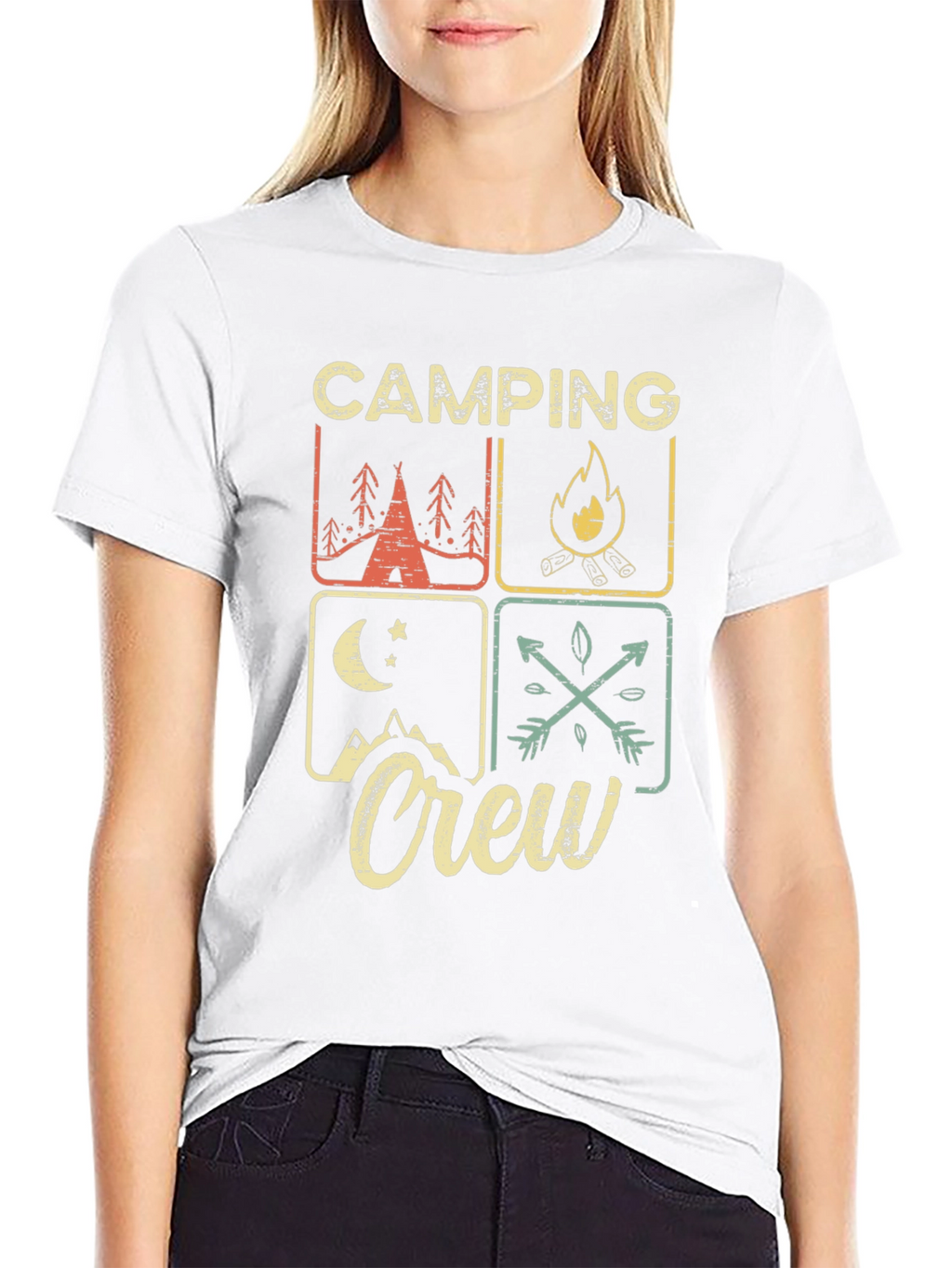 Camping Crew Graphic T-Shirt