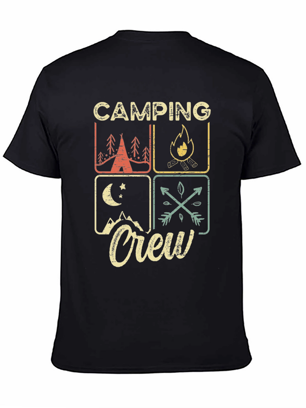 Camping Crew Graphic T-Shirt