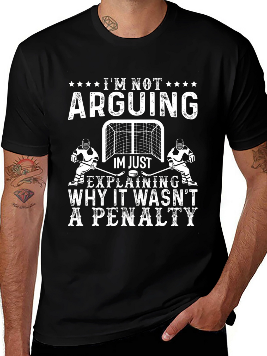 Hockey Penalty T-Shirt - Im Not Arguing