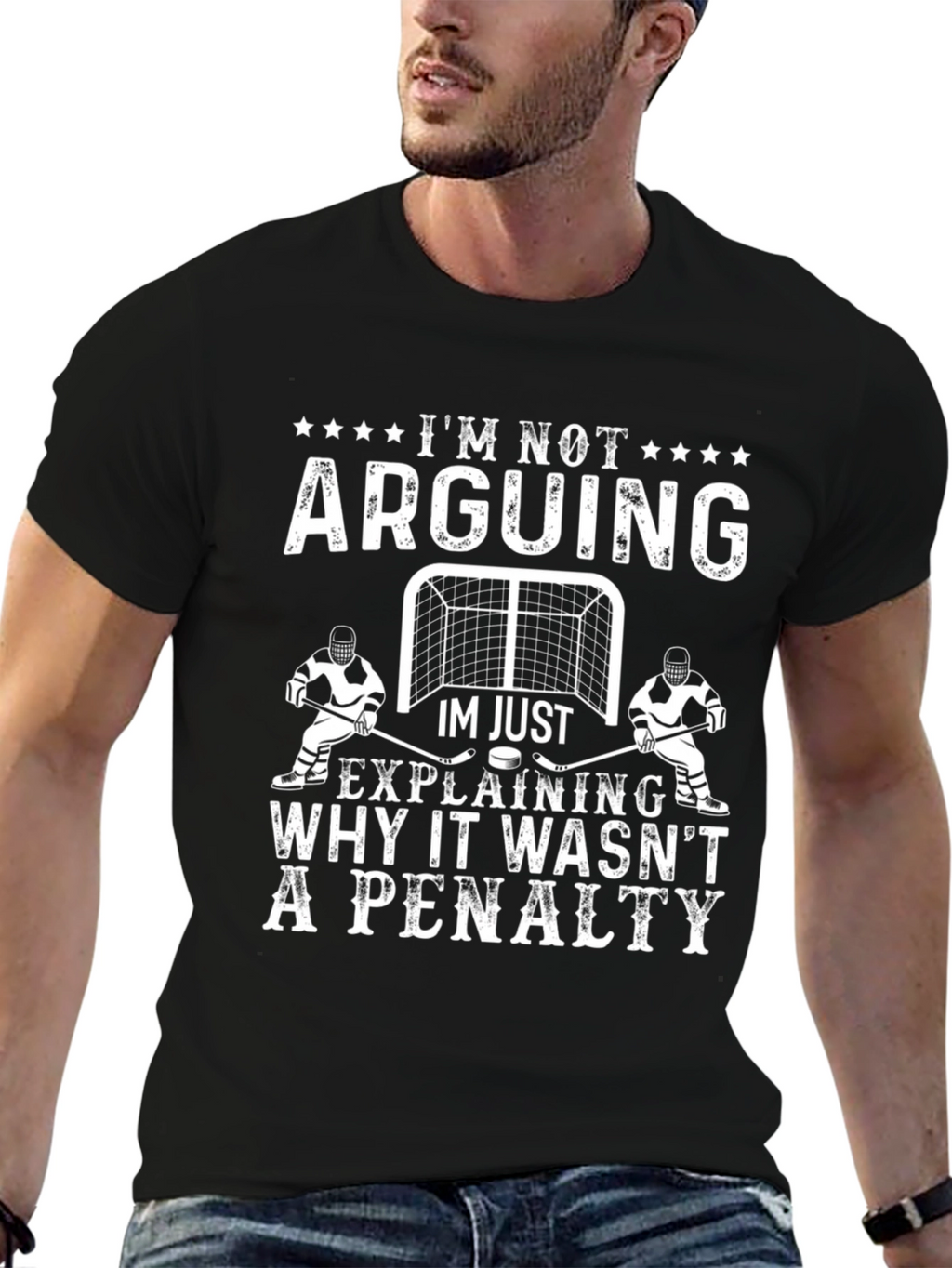 Hockey Penalty T-Shirt - Im Not Arguing