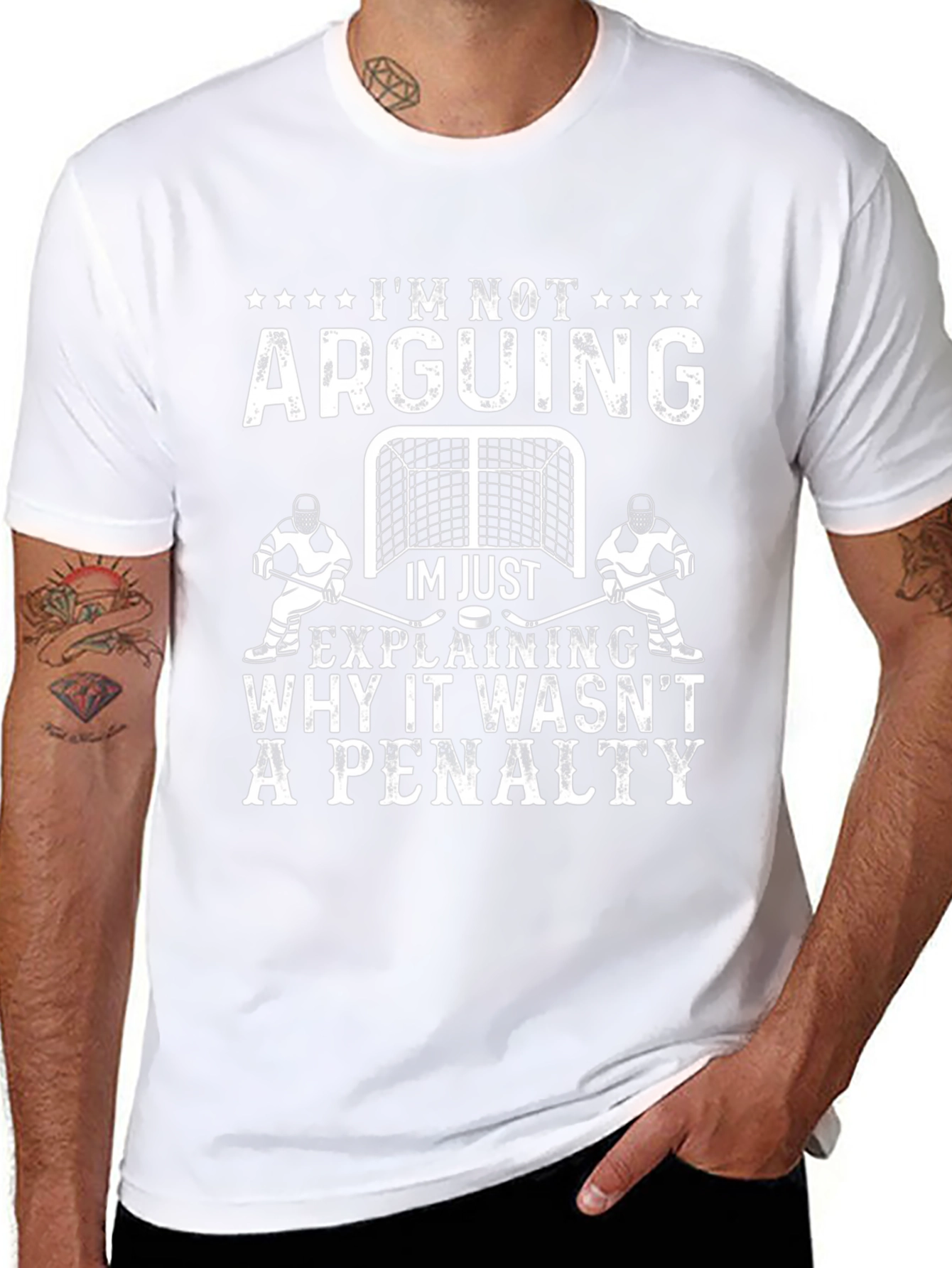 Hockey Penalty T-Shirt - Im Not Arguing