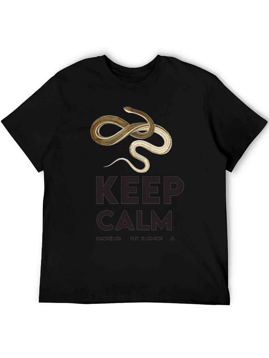 Keep Calm Snake Tee - Mens Graphic T-Shirt