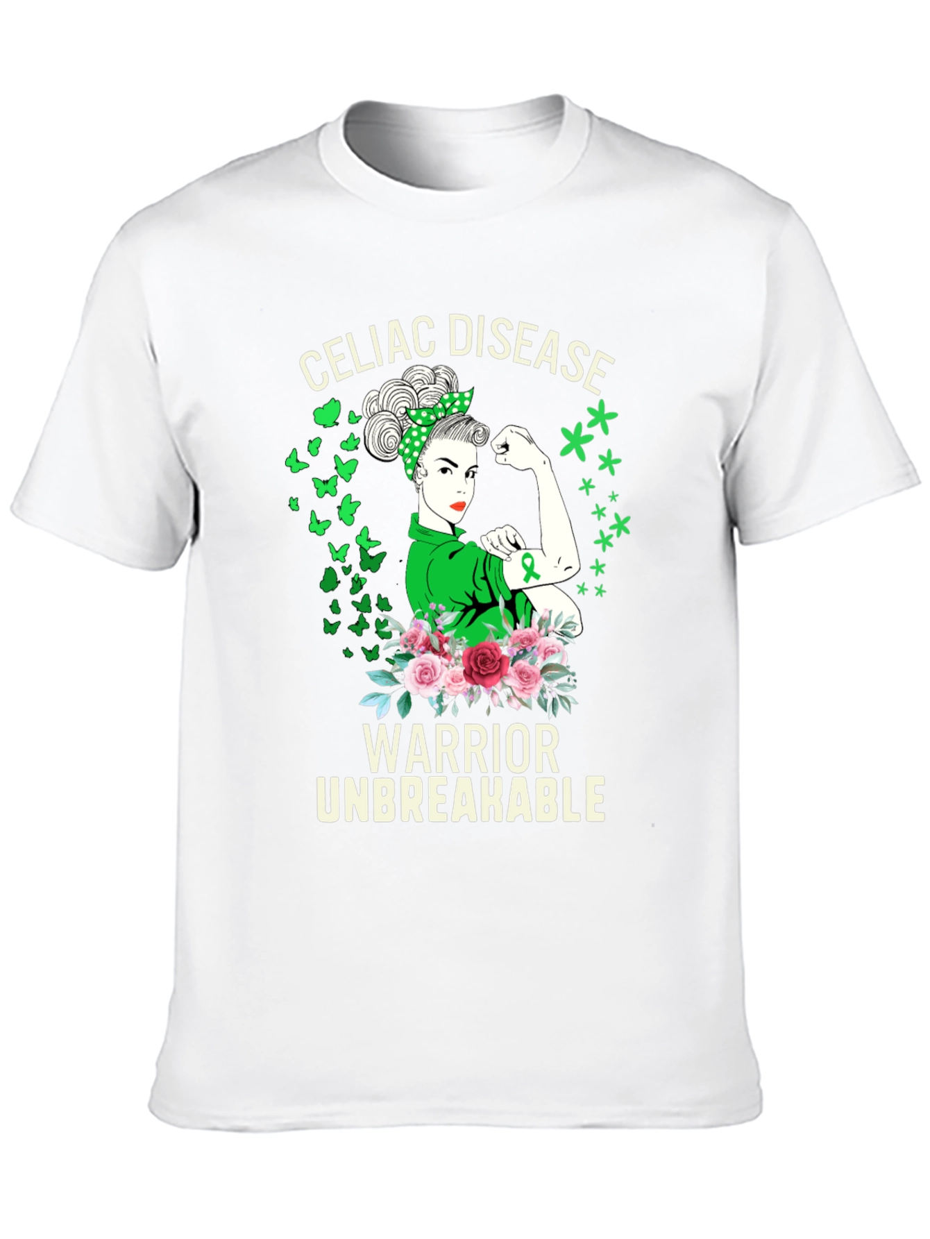 Celiac Disease Warrior T-Shirt Unbreakable