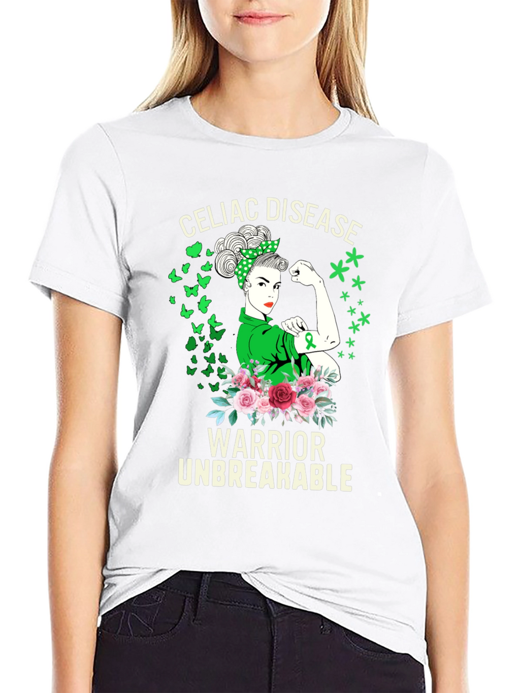 Celiac Disease Warrior T-Shirt Unbreakable
