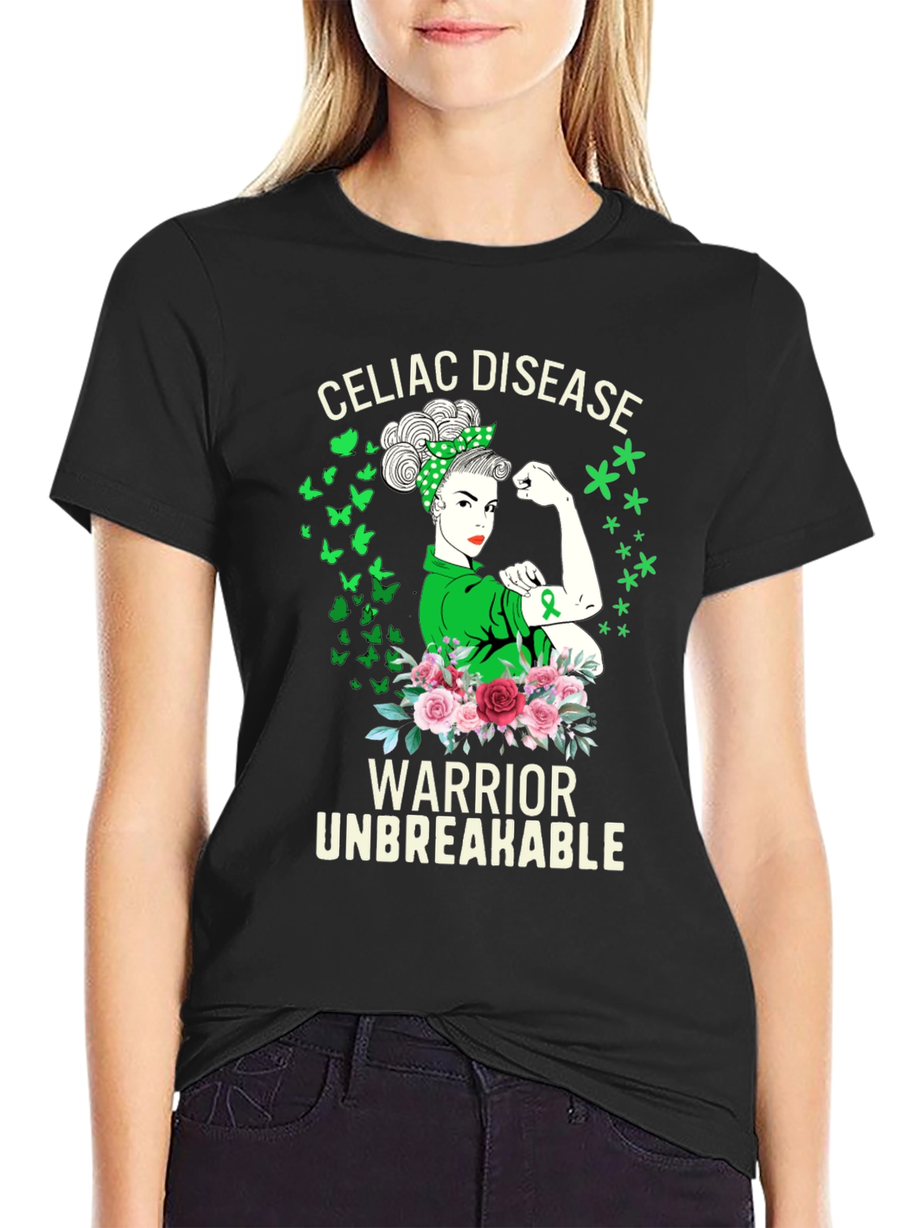 Celiac Disease Warrior T-Shirt Unbreakable
