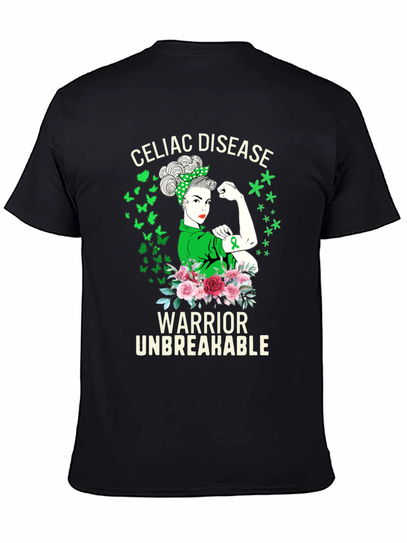 Celiac Disease Warrior T-Shirt Unbreakable