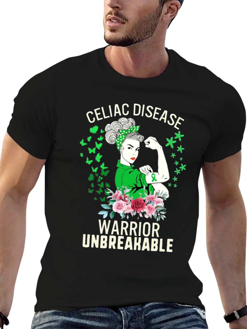 Celiac Disease Warrior T-Shirt Unbreakable