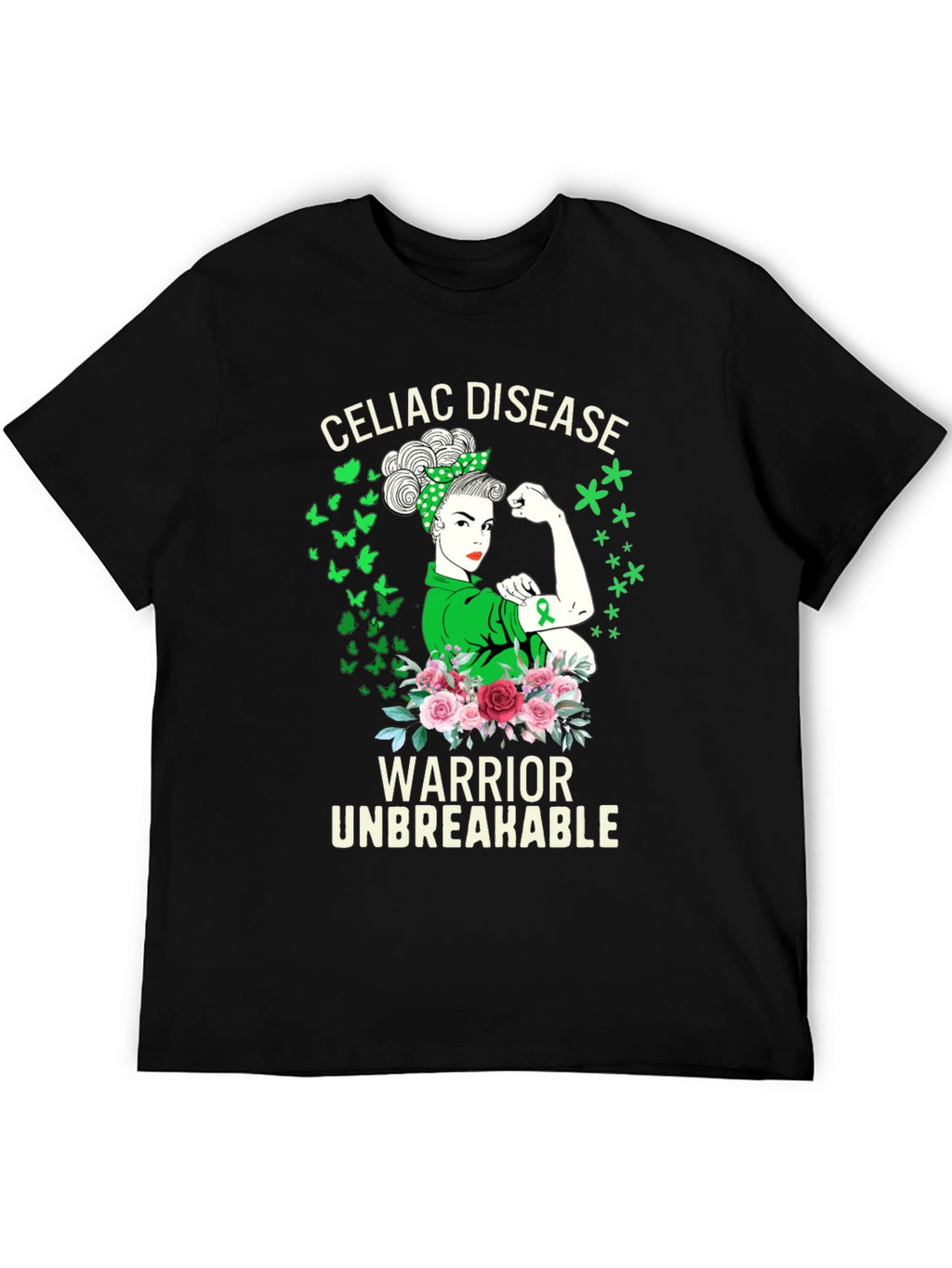 Celiac Disease Warrior T-Shirt Unbreakable