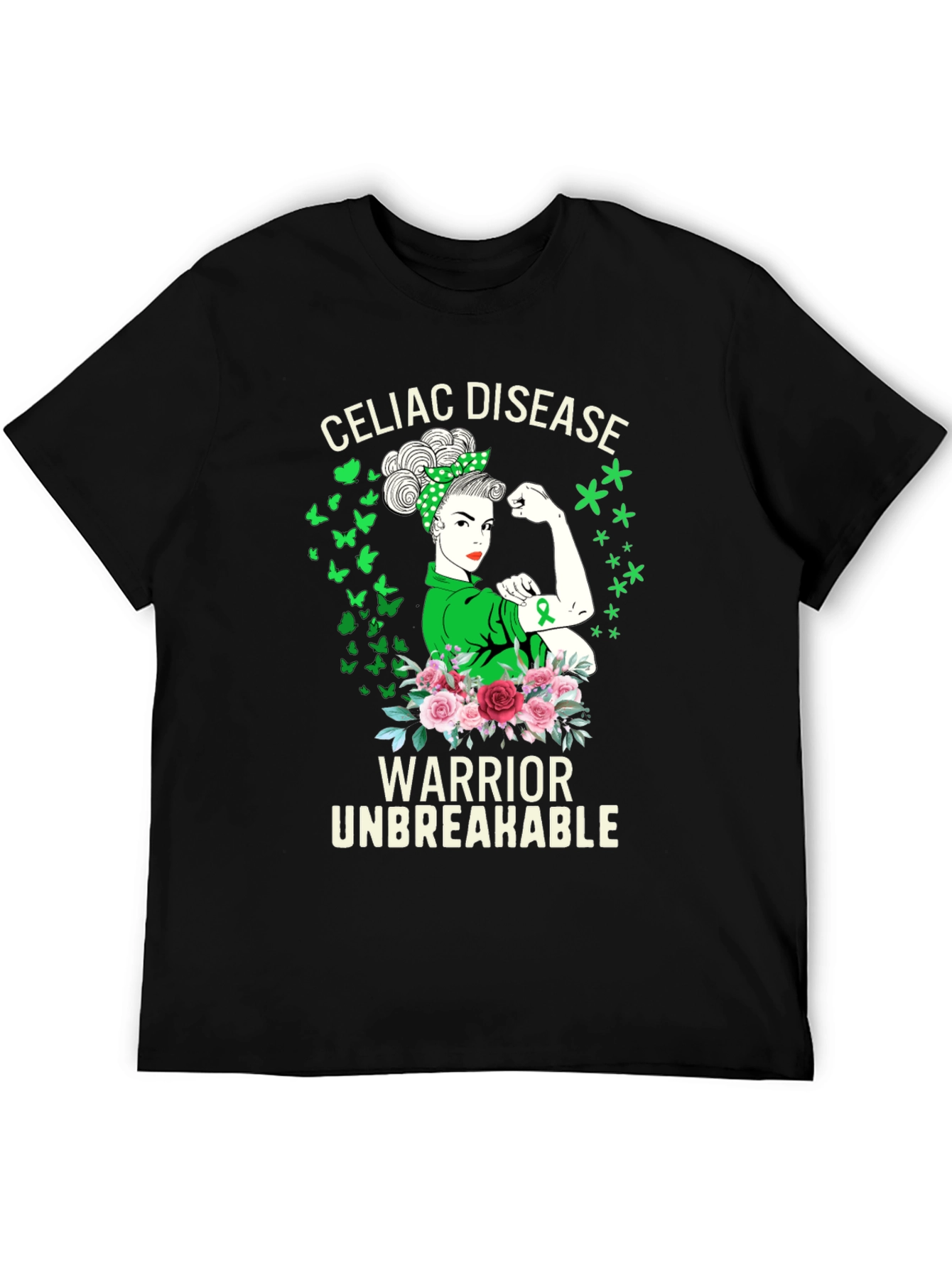 Celiac Disease Warrior T-Shirt Unbreakable