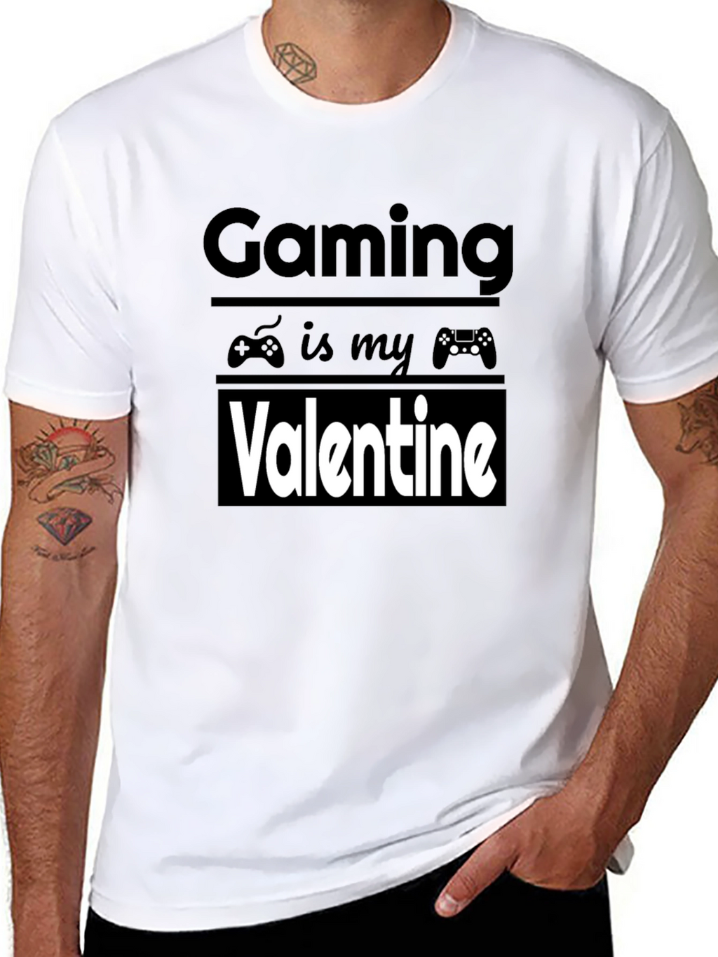 Gaming Is My Valentine - Graphic Tee