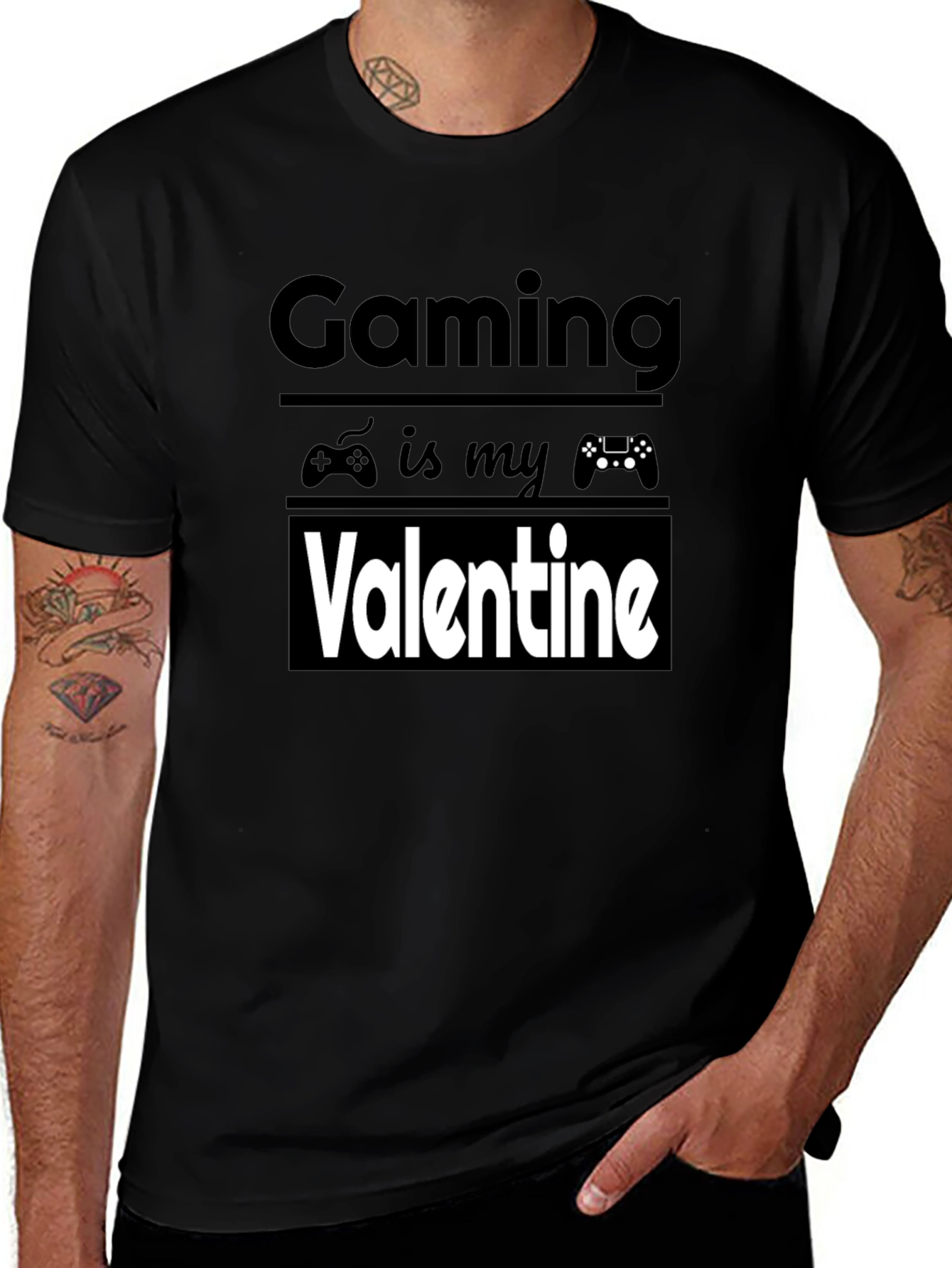 Gaming Is My Valentine - Graphic Tee