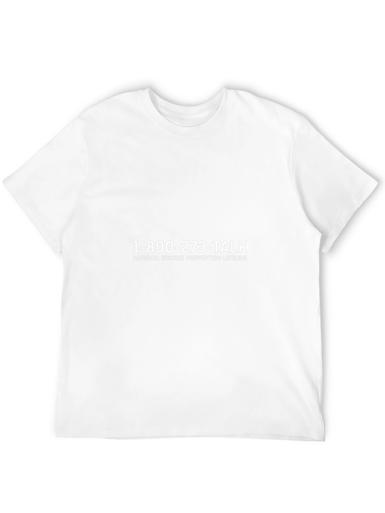 Suicide Prevention Lifeline T-Shirt - 1-800-273-TALK