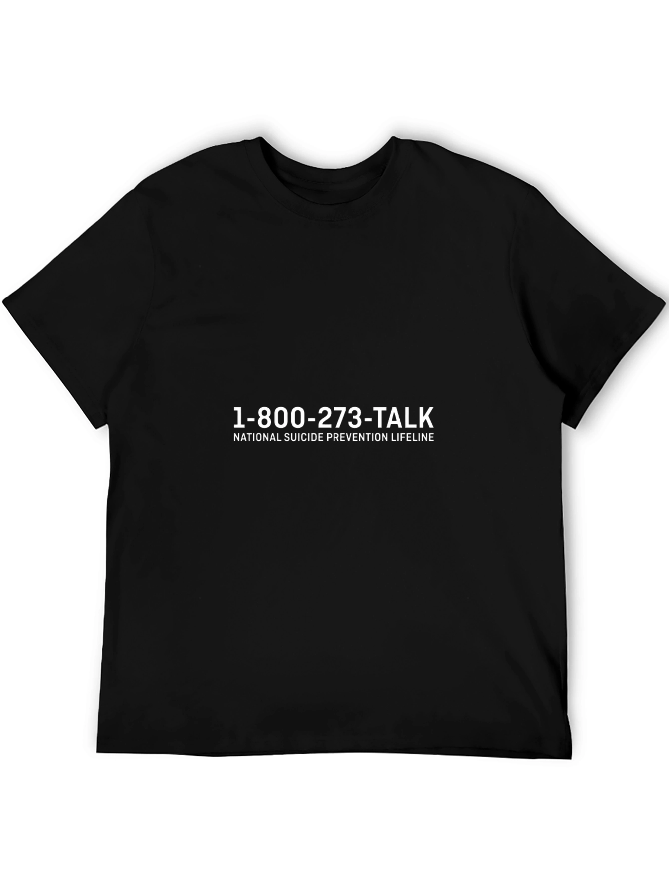 Suicide Prevention Lifeline T-Shirt - 1-800-273-TALK