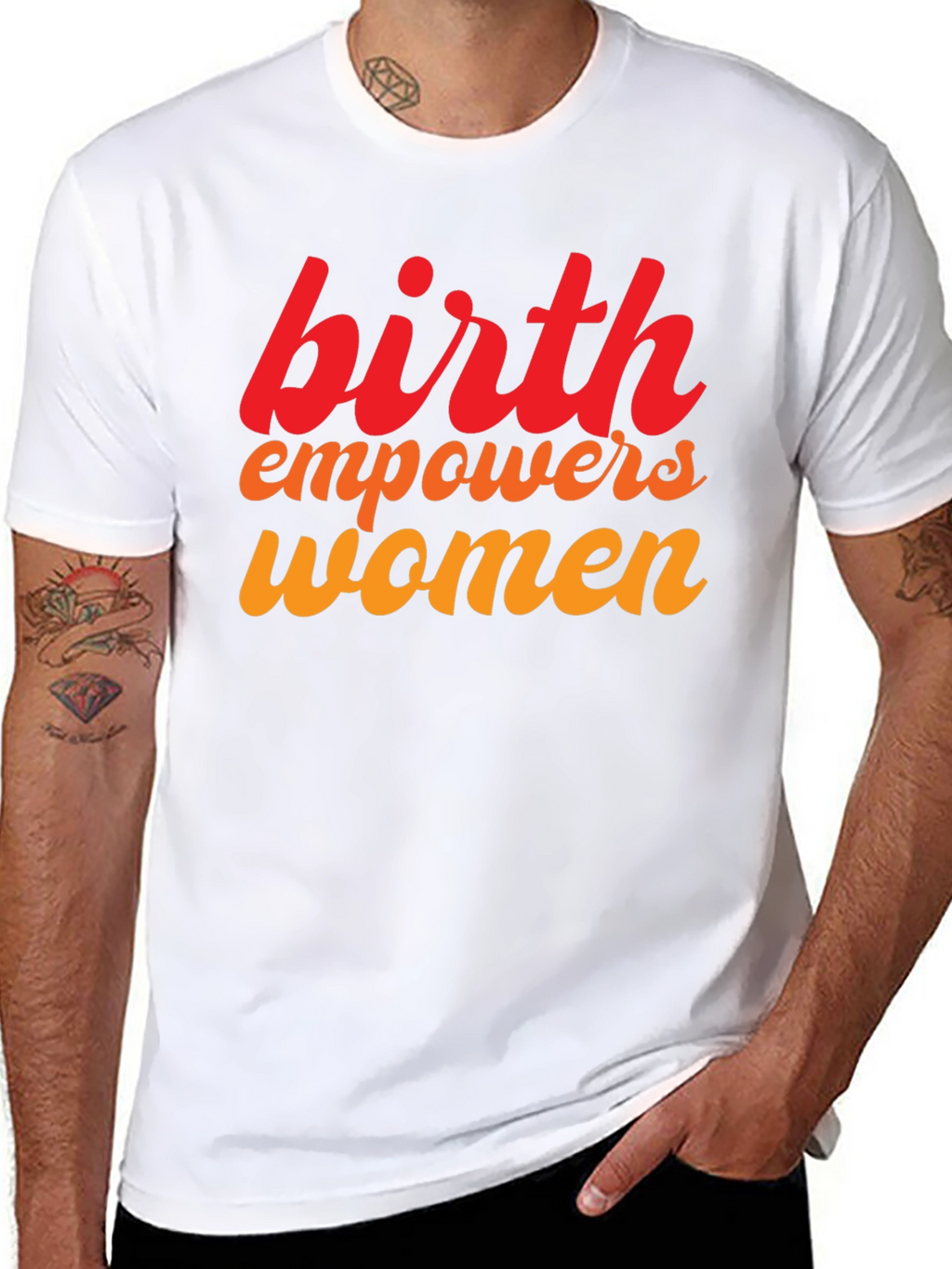 Birth Empowers Women Graphic Tee
