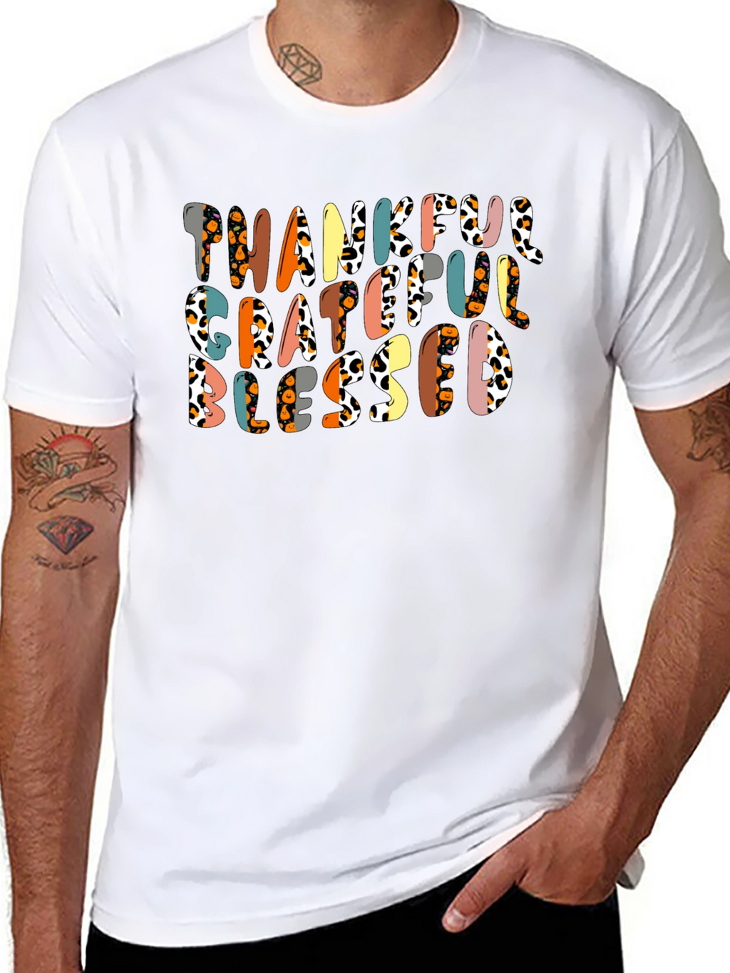 Thankful Grateful Blessed Shirt