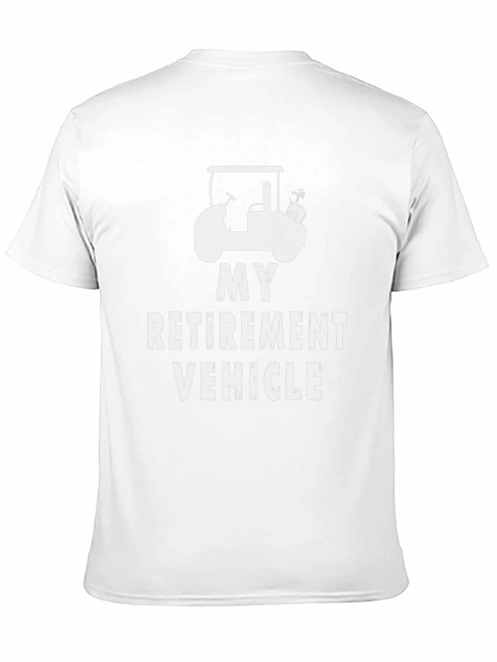 My Retirement Vehicle Golf Cart Tee