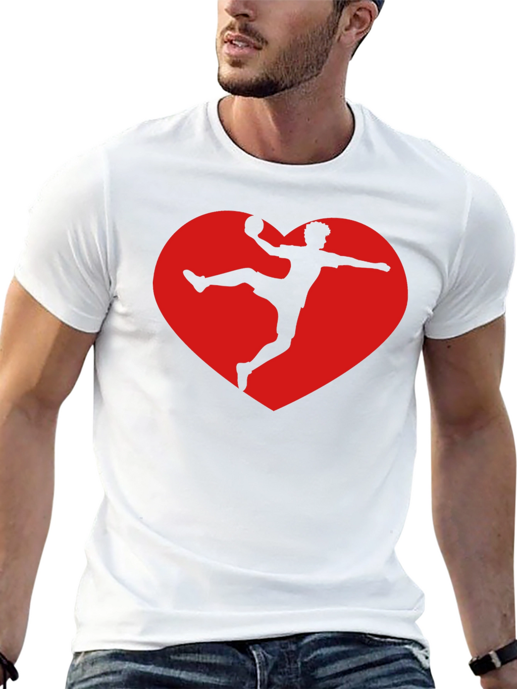 Handball Heart T-Shirt - Love Handball